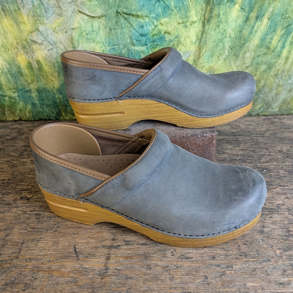 Dansko Leather Clogs